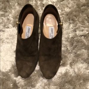 Jimmy Choo Suede Ankle Booties
